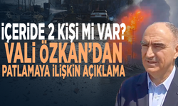 İçeride 2 kişi mi var? Vali Özkan’dan Manisa'da patlamaya ilişkin açıklama