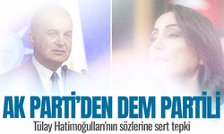 AK Parti'den DEM Partili Tülay Hatimoğulları'nın sözlerine sert tepki