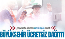 Manisa Büyükşehir'den çiftçiye ücretsiz damlama desteği