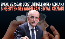 Emekli ve asgari ücretliyi ilgilendiren açıklama.... Şimşek'ten seyyanen zam sinyali çıkmadı