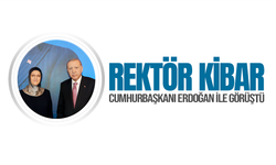 Rektör Kibar Erdoğan'la bir araya geldi