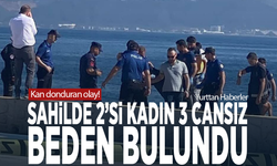 Kan donduran olay! Sahilde 2’si kadın 3 cansız beden bulundu