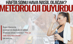 Manisa’da hafta sonu hava nasıl olacak? Meteoroloji verileri paylaştı