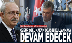 Kılıçdaroğlu’nun talebi reddedildi... Özgür Özel makam odasını kullanmaya devam edecek