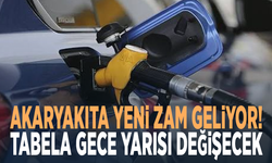 Akaryakıta yeni zam geliyor! Tabela gece yarısı değişecek
