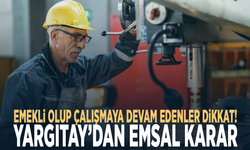 Emekli olup çalışmaya devam edenler dikkat! Yargıtay’dan emsal karar