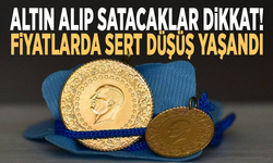 Altın alıp satacaklar dikkat! Fiyatlarda sert düşüş yaşandı