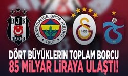 Dört büyüklerin toplam borcu 85 milyar liraya ulaştı!