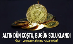 Altın dün coştu, bugün soluklandı... Gram ve çeyrek altın ne kadar oldu?