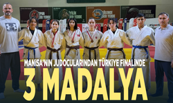 Manisa’nın judocularından Türkiye finalinde 3 madalya