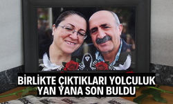 İzmir'de trafik kazasında hayatını kaybeden karı koca memleketleri Sivas'ta toprağa verildi