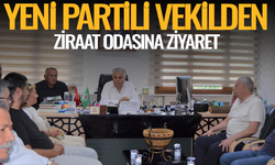 YENİ Partili vekilden ziraat odasına ziyaret