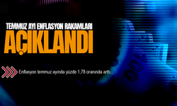 Temmuz ayı enflasyon rakamları açıklandı