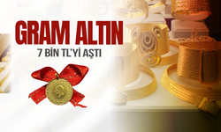 Gram altın 7 bin lirayı aştı