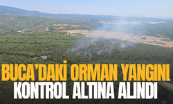 Buca’daki orman yangını kontrol altına alındı