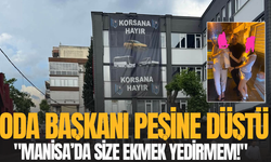 Oda başkanı peşine düştü, yakaladı: "Manisa’da size ekmek yedirmem!"