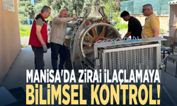Manisa'da zirai ilaçlamaya bilimsel kontrol