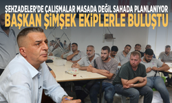 Şehzadeler'de çalışmalar masada değil sahada planlanıyor... Başkan Şimşek ekiplerle buluştu