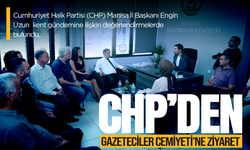 CHP Manisa İl Yönetimi'nden Gazeteciler Cemiyeti'ne ziyaret