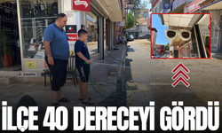 Manisa kavurucu sıcaklara teslim oldu: 40 derece oldu!
