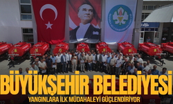 Manisa Büyükşehir yangınlara ilk müdahaleyi güçlendiriyor
