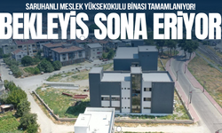 Saruhanlı Meslek Yüksekokulu binasında son aşamaya gelindi