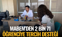 MABEM’den 2 bin 71 öğrenciye tercih desteği