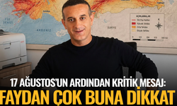 Manisa’da 17 Ağustos’un 27. yılında dikkat çeken uyarı