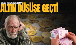 Altın düşüşe geçti