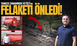Manisa'da Büyükşehir'in dağıttığı tankerler hayat kurtarıyor