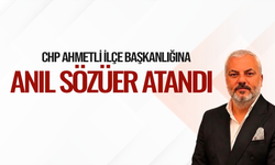 CHP Ahmetli İlçe Başkanlığına Anıl Sözüer atandı