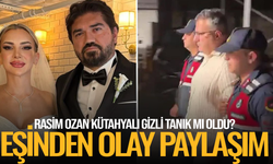 Rasim Ozan Kütahyalı gizli tanık mı oldu? Eşinden olay paylaşım