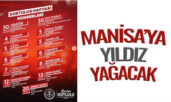 Kurtuluş Haftası Etkinliklerinde Yıldız Yağmuru Başlıyor
