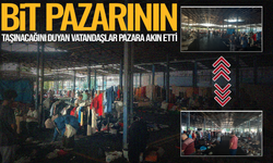 Manisa’da Bit Pazarı taşınıyor, vatandaşlar pazara akın etti