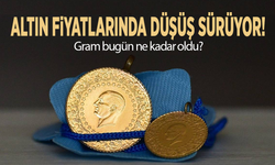 Altın fiyatlarında düşüş sürüyor! Gram bugün ne kadar oldu?