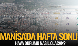 Manisa'da haftasonu hava nasıl olacak?
