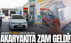 Akaryakıta zam!