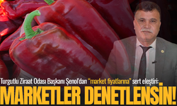 Turgutlu Zİraat Oda Başkanı Şenol'dan biber fiyatlarına sert tepki