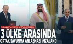 Erdoğan, Selman ve Şerif'ten kritik zirve... 3 ülke arasında ortak savunma anlaşması imzalandı