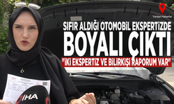 Sıfır aldığı otomobil ekspertizde boyalı çıktı: "İki ekspertiz ve bilirkişi raporum var"