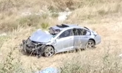 Manisa'da feci kaza! Kontrolden çıkan otomobil takla attı: 1 kişi hayatını kaybetti