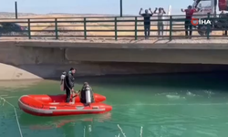 Sulama kanalında can pazarı