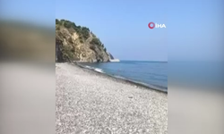 Deniz'de heyelan paniği