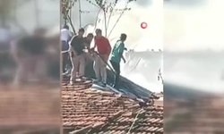 Piknik tüpleri bomba gibi patladı! Tıkla İzle...