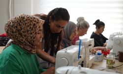 Yunusemre'de kadınlar bu kurs ile üretimi katılıyor