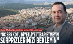 Besim Dutlulu’dan Gördes’te konser iptali açıklaması: “Üç beş kötü niyetliye itibar etmeyin, sürprizlerimizi bekleyin”
