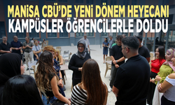 Manisa CBÜ’de yeni dönem heyecanı... Kampüsler öğrencilerle doldu