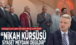 Erdoğan'a en yakın isimden Arınç'a sert tepki: “Nikâh kürsüsü siyaset meydanı değildir”