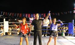 Muaythai şampiyonluk kemerleri Manisa'ya geldi