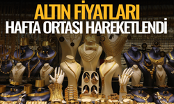 Altın fiyatları hafta ortası hareketlendi